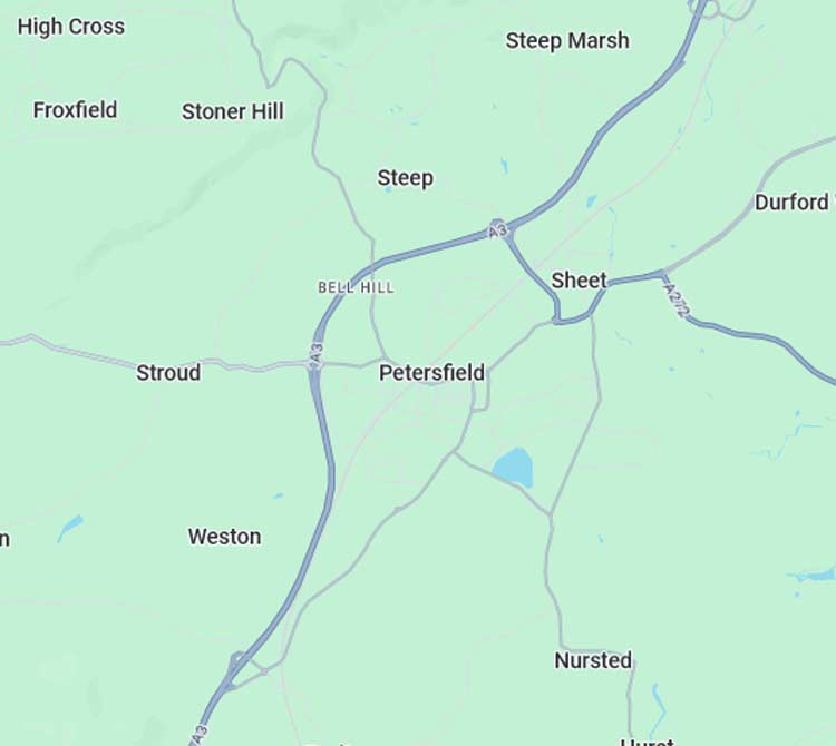 petersfield map